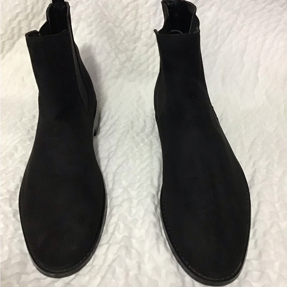 G BY GUESS CHELSEA ANKLE BOOTS MEN’S FAUX LEATHER SUEDE SIZE 9,5 M